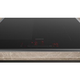 Siemens EX645HEC1E, iQ700, induction hob, 60 cm, black, with frame