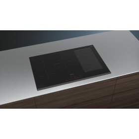 Siemens EX851HVC1E, iQ700, induction hob, 80 cm, black, frameless