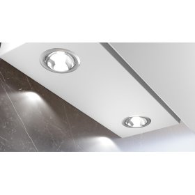 Siemens LC65KDK20, iQ100, Wandesse, 60 cm, Weiß mit Glasschirm, Weiß