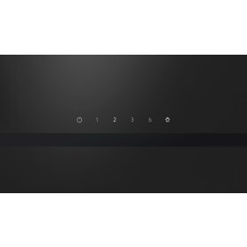 Siemens LC65KDK60, iQ100, wall panel, 60 cm, clear glass printed black