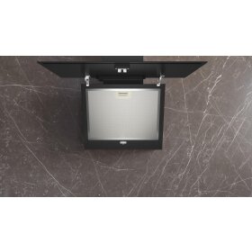 Siemens LC65KDK60, iQ100, wall panel, 60 cm, clear glass printed black