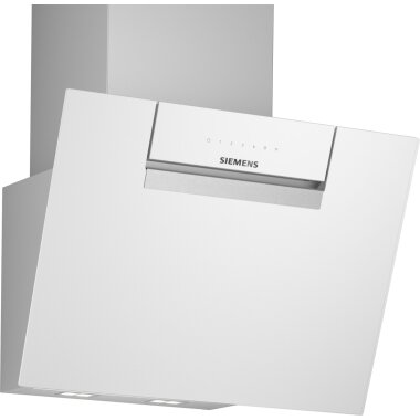 Siemens LC67KFN20, iQ300, Wandesse, 60 cm, Weiß mit Glasschirm