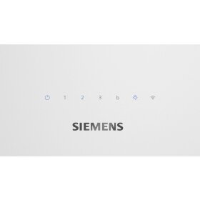 Siemens LC67KFN20, iQ300, wall mount, 60 cm, white with glass shade