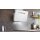 Siemens LC67KFN20, iQ300, wall mount, 60 cm, white with glass shade