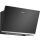 Siemens LC81JAN60, iQ500, recirculating air wall hood, 80 cm, clear glass printed in black