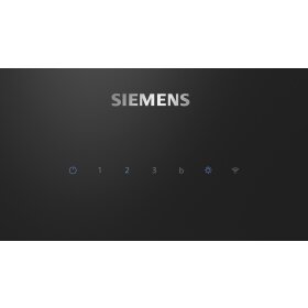 Siemens LC81KAN60, iQ500, wall panel, 80 cm, clear glass printed black