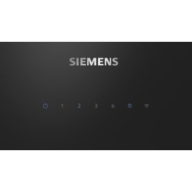 Siemens LC81KAN60, iQ500, wall panel, 80 cm, clear glass printed black