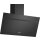 Siemens LC85KDK60, iQ100, wall panel, 80 cm, clear glass printed black