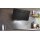 Siemens LC87JFN60, iQ300, recirculating air wall hood, 80 cm, clear glass printed in black