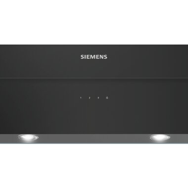 Siemens LC95KA670, iQ100, Wandesse, 90 cm, Klarglas schwarz bedruckt