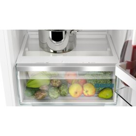 Siemens KI21RADD1, iQ500, built-in refrigerator, 88 x 56 cm, flat hinge with soft closing