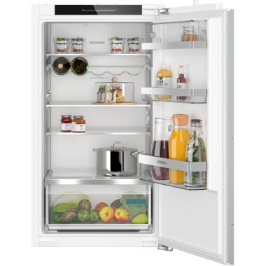 Siemens ki31radd1, iQ500, built-in refrigerator, 102.5 x 56 cm, flat hinge with soft-close drawer