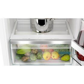 Siemens KI32LADD1, iQ500, built-in refrigerator with freezer compartment, 102.5 x 56 cm, flat hinge with soft close