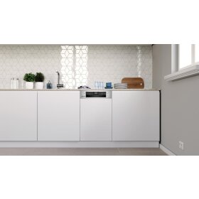 Constructa CP6IS01HKE, semi-integrated dishwasher, 45 cm, stainless steel