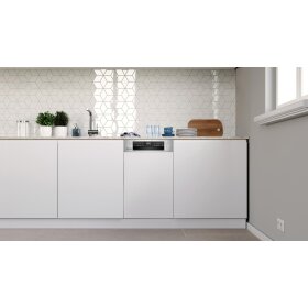 Constructa CP6IS01HKE, semi-integrated dishwasher, 45 cm, stainless steel