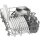 Constructa CP6IS01HKE, semi-integrated dishwasher, 45 cm, stainless steel