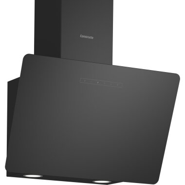 Constructa CD686866, wall dining, 60 cm, clear glass printed black