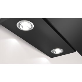 Constructa CD686866, wall dining, 60 cm, clear glass printed black