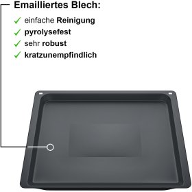Neff Z12CB10A0, Backblech, 30 x 455 x 375 mm, spülmaschinengeeignet