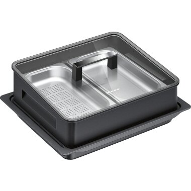 Neff z19dd10x0, steam set, 190 x 455 x 375 mm, stainless...