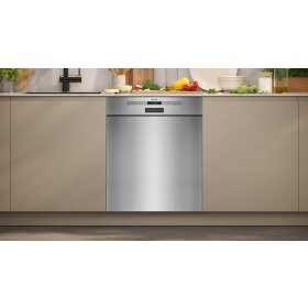 Neff S127YAS03E, N 70, Unterbau-Geschirrspüler, 60 cm, Gebürsteter Stahl