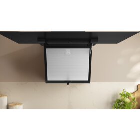 Neff D85IFN1S0, N 50, wall panel, 80 cm, clear glass printed black
