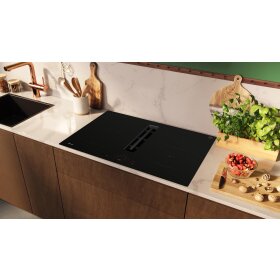 Neff V58NHQ4L0, N 70, Induktionskochfeld mit Dunstabzug, 80 cm, Rahmenlos aufliegend