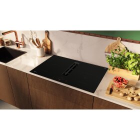 Neff V58NHQ4L0, N 70, induction hob with extractor hood, 80 cm, frameless