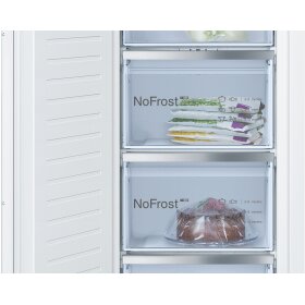 Bosch GIN81ACE0, Series 6, built-in freezer, 177.2 x 55.8 cm, flat hinge with soft close