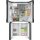 Bosch KFI96AXEA, Series 6, fridge-freezer combination, multi-door, 183 x 90.5 cm, black stainless steel