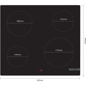 Bosch NKE611GA2E, Series 4, electric hob, 60 cm,...