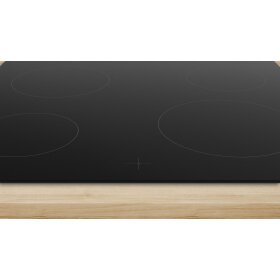 Bosch NKE611GA2E, Series 4, electric hob, 60 cm, stove-controlled, black, frameless
