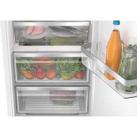 Bosch KIL82ADD0, Series 6, built-in refrigerator with freezer compartment, 177.5 x 56 cm, flat hinge with soft close