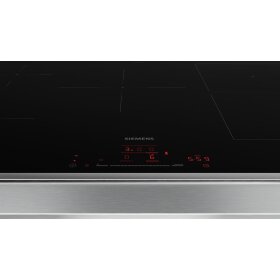 Siemens ED845HWB1E, iQ500, induction hob, 80 cm, black, with frame