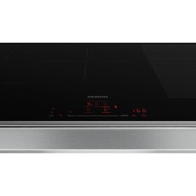 Siemens EX845HVC1E, iQ700, induction hob, 80 cm, black, with frame