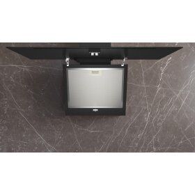 Siemens LC85KDK6K, iQ100, wall panel, 80 cm, clear glass printed black