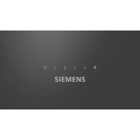 Siemens LC85KDK6K, iQ100, wall panel, 80 cm, clear glass printed black