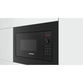 Siemens BE623LMB3, iQ300, built-in microwave, black,...