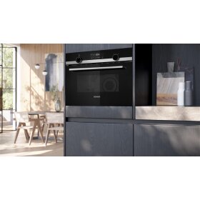 Siemens CM585AGS1, iQ500, built-in microwave with hot...