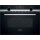 Siemens CM585AGS1, iQ500, built-in microwave with hot air, 60 x 45 cm, stainless steel