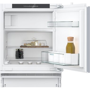 Siemens KU22LVFD0, iQ300, undercounter refrigerator with freezer compartment, 82 x 60 cm, flat hinge