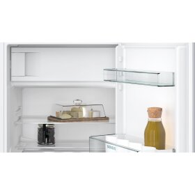 Siemens KU22LVFD0, iQ300, undercounter refrigerator with freezer compartment, 82 x 60 cm, flat hinge