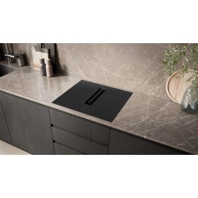 Siemens ED601BS16E, iQ300, hob with extractor hood (induction), 60 cm, flush (integrated)