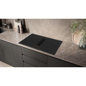 Siemens ED751HQ26E, iQ500, hob with extractor hood (induction), 70 cm, frameless