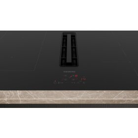 Siemens ED811BS16E, iQ300, hob with extractor hood (induction), 80 cm, frameless