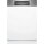 Bosch SBI4ECS28E, Serie 4, Teilintegrierter Geschirrspüler, 60 cm, Gebürsteter Stahl, XXL