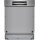 Bosch SMI4EAS28E, Serie 4, Teilintegrierter Geschirrspüler, 60 cm, Gebürsteter Stahl