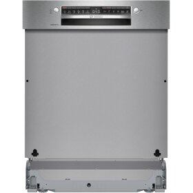 Bosch SMI4ECS28E, Series 4, semi-integrated dishwasher, 60 cm, brushed steel