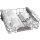 Bosch SMI4ECS28E, Series 4, semi-integrated dishwasher, 60 cm, brushed steel