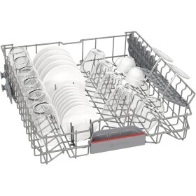 Bosch SMI4EVS08E, Serie 4, Teilintegrierter Geschirrspüler, 60 cm, Gebürsteter Stahl